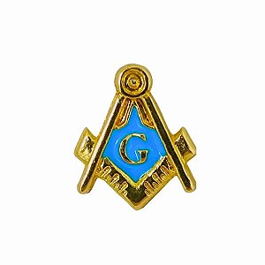 Broche Símbolo Maçonaria (2,5cm)