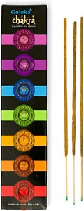 Incenso de Massala Goloka Chakra (Equilíbrio dos Chakras)