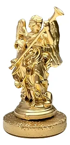 Mini Estátua Arcanjo Gabriel em Resina (5cm)