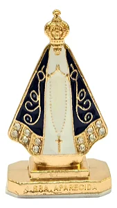 Enfeite Nossa Senhora Aparecida (5cm)