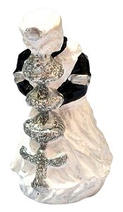 Estátua Mini Oxalá em Resina (6cm)