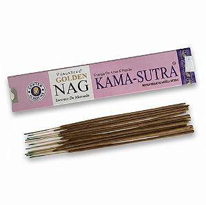 Incenso Indiano de Massala Golden Nag Kama Sutra