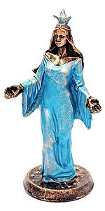 Estátua Orixá Iemanjá em Resina (11cm)