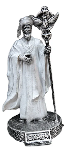 Estátua Orixá Oxalá em Resina (11cm)