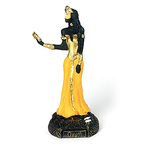 Estátua Orixá Oxum em Resina (15cm)