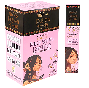 Incenso Golden Fusion Palo Santo e Lavanda (15 varetas)