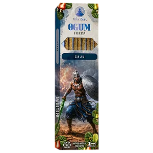 Incenso Vila Zen Linha Umbanda Ogum (Caju)
