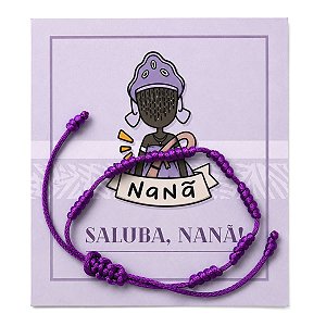 Pulseiras 7 Nós de Proteção Orixás (Nanã)