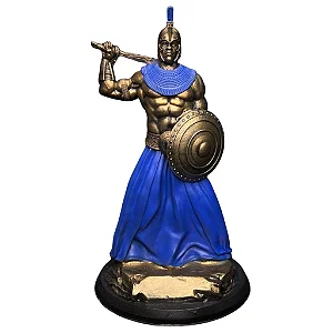 Estátua Ogum Guerreiro em Resina Grande (27cm)