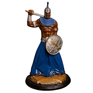 Estátua Ogum Guerreiro em Resina Grande (27cm)