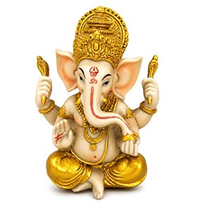 Estátua Ganesha em Resina (9cm)