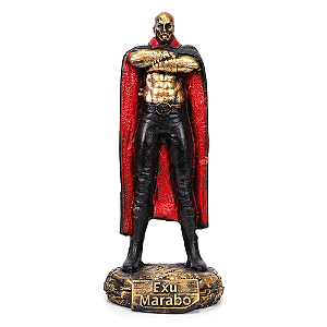 Estátua Orixá Exu Marabo em Resina (11cm)
