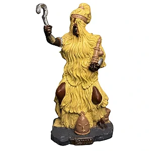 Estátua Orixá Obaluaê em Resina (14cm)