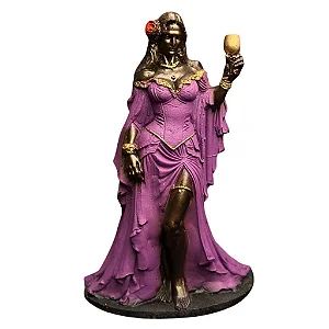 Estátua Orixá Pomba Gira do Cabaré (15cm)
