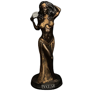 Estátua Orixá Oxum em Resina (15cm)