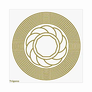 Placa Radiônica Trigono (PVC)