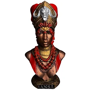 Busto Iansã em Resina (26cm)