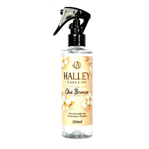 Aromatizador de Ambientes e Tecidos Halley Casa Chic Chá Branco (200ml)