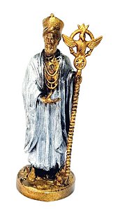 Estátua Mini Orixá Oxalá Metalizada (8cm)