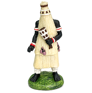 Estátua Orixá Obaluaê em Resina (15cm)
