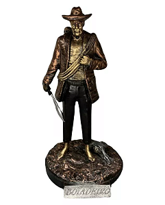 Estátua Boiadeiro em Resina (25cm)
