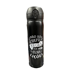 Garrafa Térmica em Inox 350ml (Lições)