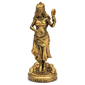 Mini Estátua Oxum Gestante 3D (5cm)