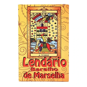 O Lendário Baralho de Marselha (78 Cartas + Manual)