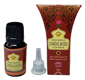 Óleo Aromático Indiano Sreevani Sândalo (10ml)