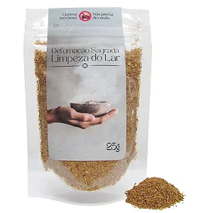 Defumação Sagrada Limpeza do Lar (25g)