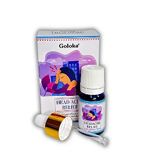Blend de Óleos Essenciais Goloka Alívio da Dor de Cabeça (10ml)