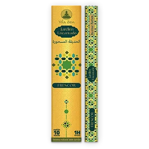 Incenso Vila Zen Linha Árabe Jardim Encantado (10 varetas)