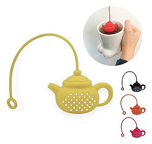 Infusor para Chá em Silicone Mini Bule