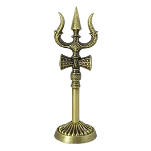 Tridente de Shiva em Metal (13cm)
