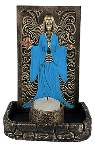 Incensário com Porta Velas Painel dos Orixás (Iemanjá)