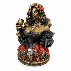 Busto Dama da Noite em Resina (12cm)