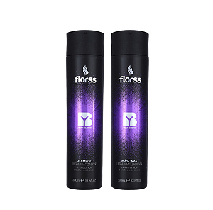 Kit Ultra Matizador Florss – Loiros Platinados e Tratados