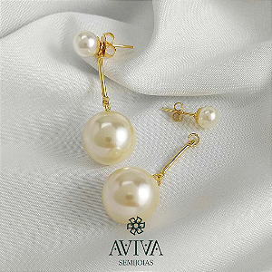 Brinco Ear Jacket Pérolas - Delicadeza e Modernidade