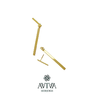 Brinco Ear Jacket com Design Minimalista - Modernidade e Sofisticação