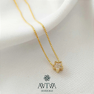 Brinco Solitário com Zircônia em Formato de Estrela - Delicadeza e Brilho Sutil