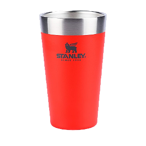 Copo Térmico Stanley S/ Tampa Vermelho 473ml