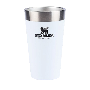 Copo Térmico Stanley S/ Tampa Branco 473ml