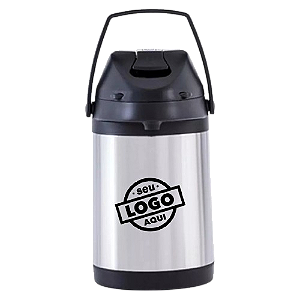 Garrafa Térmica Inox Pressurizada 3L