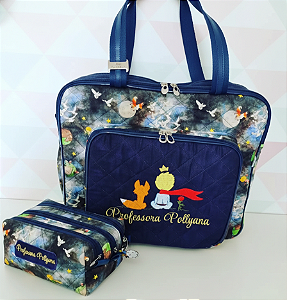 Bolsa com divisões e estojo 3