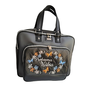 Bolsa com divisões sintético