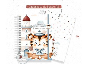 CADERNETA DE VACINA TIGRE BABY MARINHEIRO