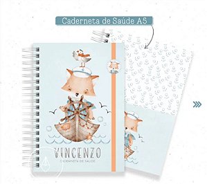 CADERNETA DE VACINA RAPOSINHA MARINHEIRO