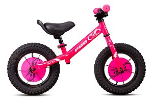 Bicicleta Aro 12 Balance Bike Pro-x Serie Kids Pneu Balão