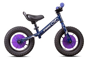 Bicicleta Aro 12 Balance Bike Pro-x Serie Kids Pneu Balão
