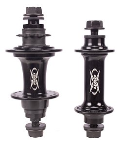Par Cubo Pro-x Cog 9 Eixo 14mm Tras. E 3/8 Diant. Barulhento